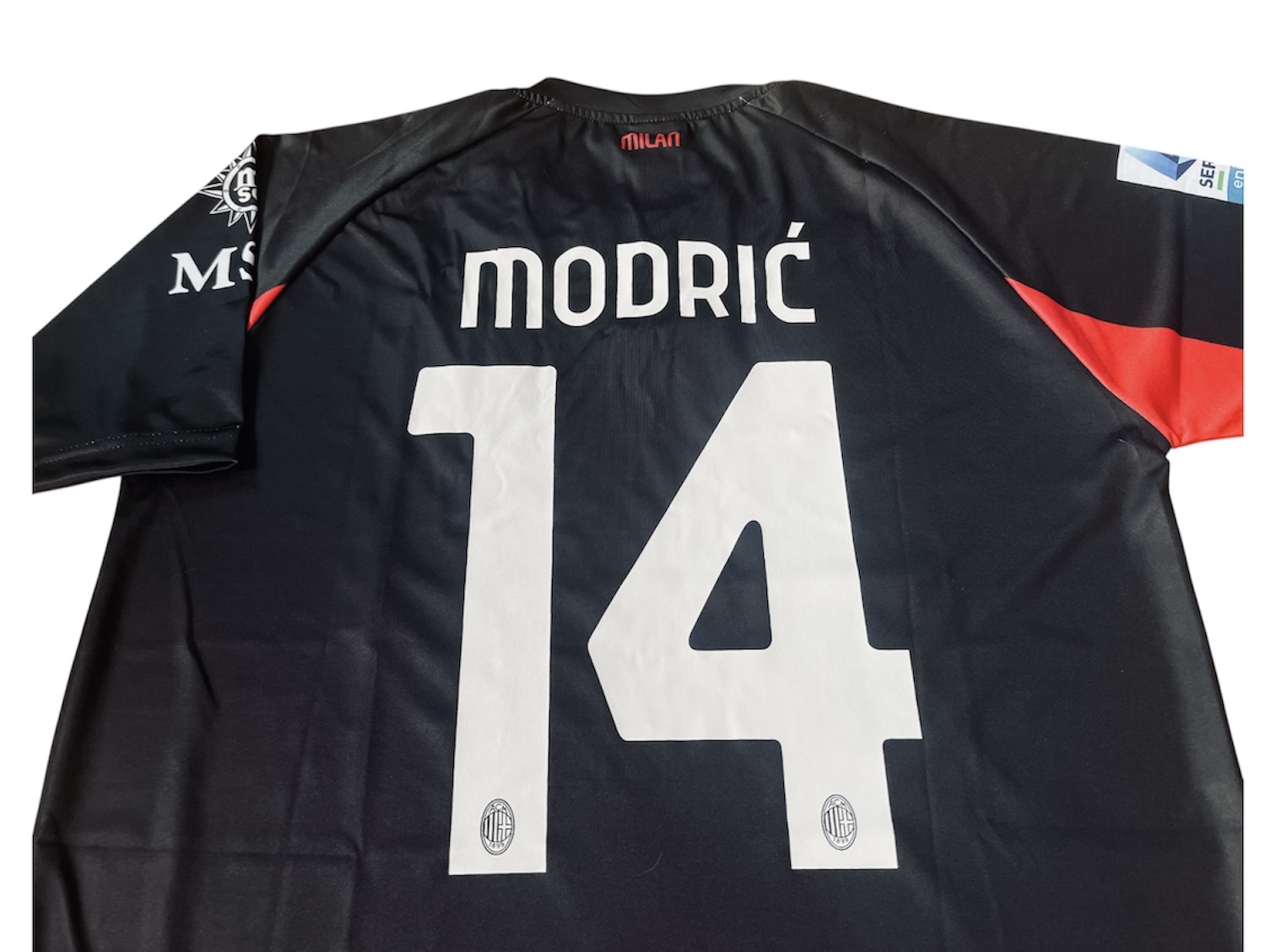モドリッチ背番号14 ACミラン ホーム 25/26 レプリカユニフォーム 大人