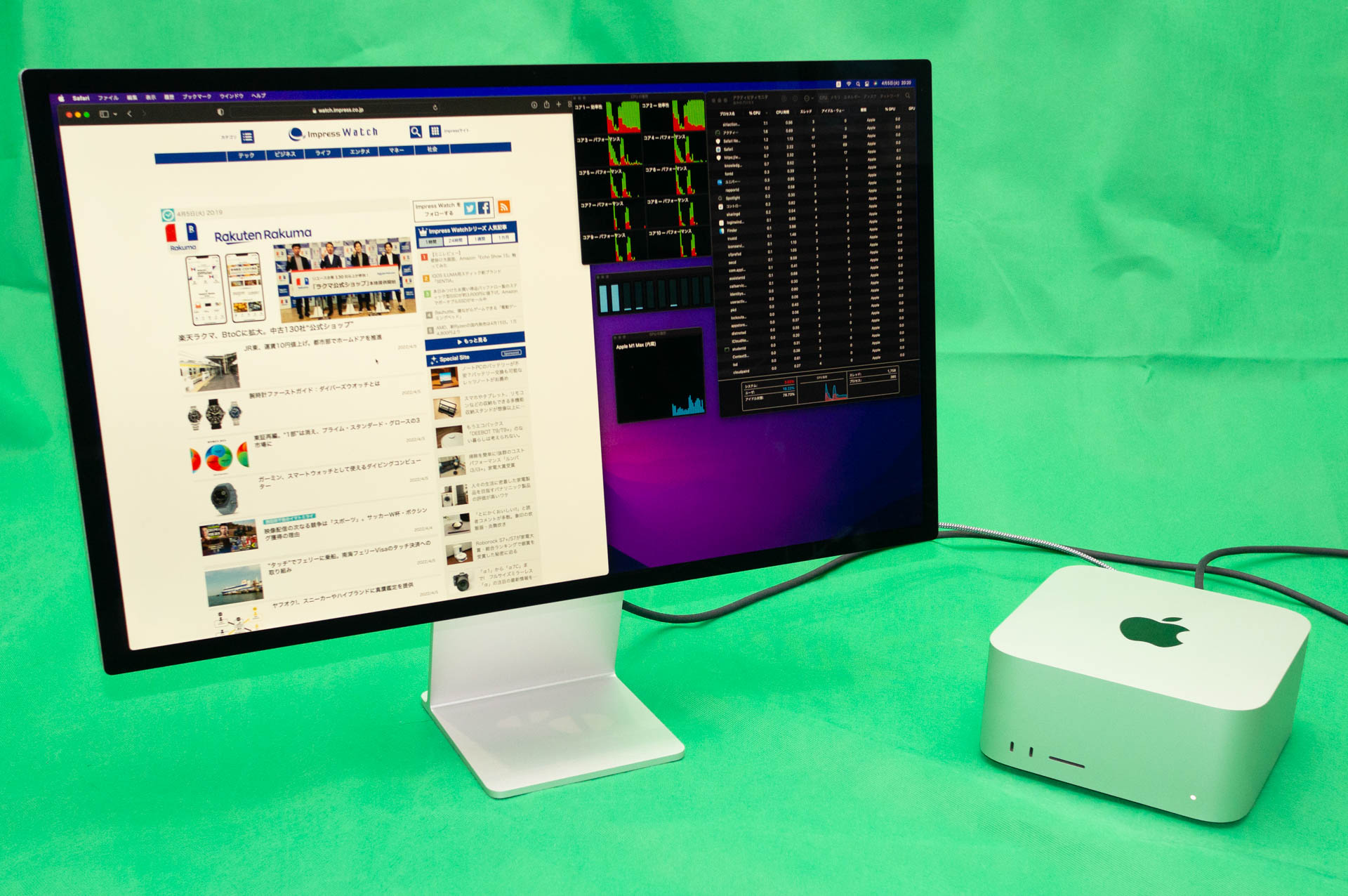 レビュー】4倍のGPUパワーだと……っ! 最強性能のMac Studioを試してみた