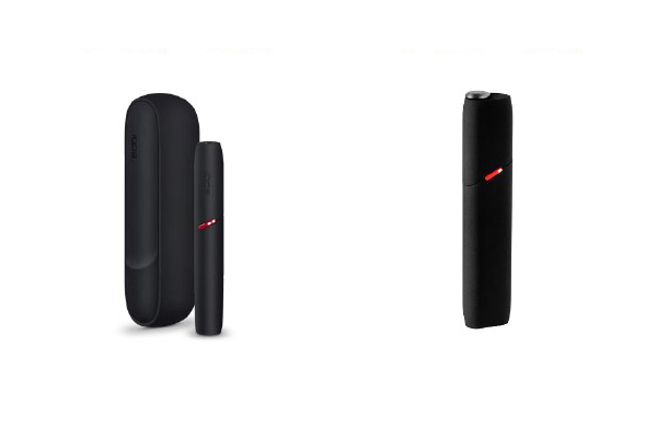 IQOSにレーシングカー仕様デザイン。黒のボディに赤いホルダーボタン