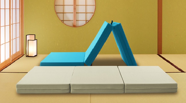 マニフレックス メッシュウイング 三つ折り マットレス ｜岐阜県寝装の