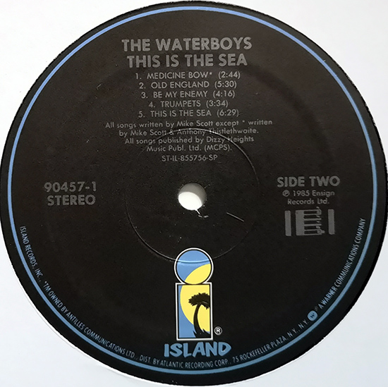 This is the Sea - The Waterboys, Rare Pressings, Foreign Pressings