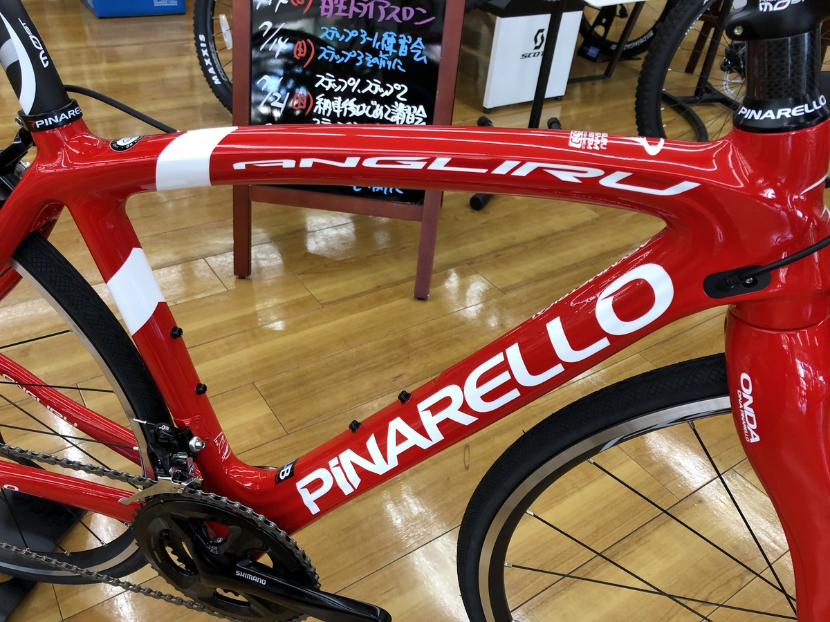 ピナレロのエンデュランスロード！！ 「アングリル」完成