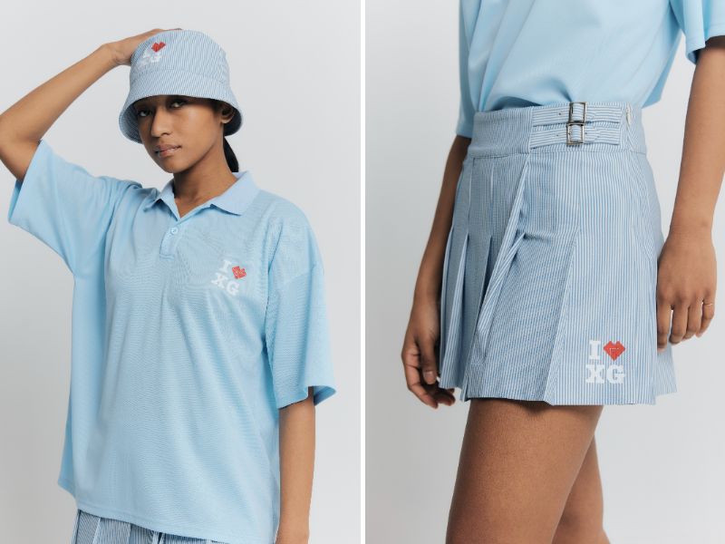 X-girlが初ゴルフコラボウェアをリリース！ポロシャツ、スカートが