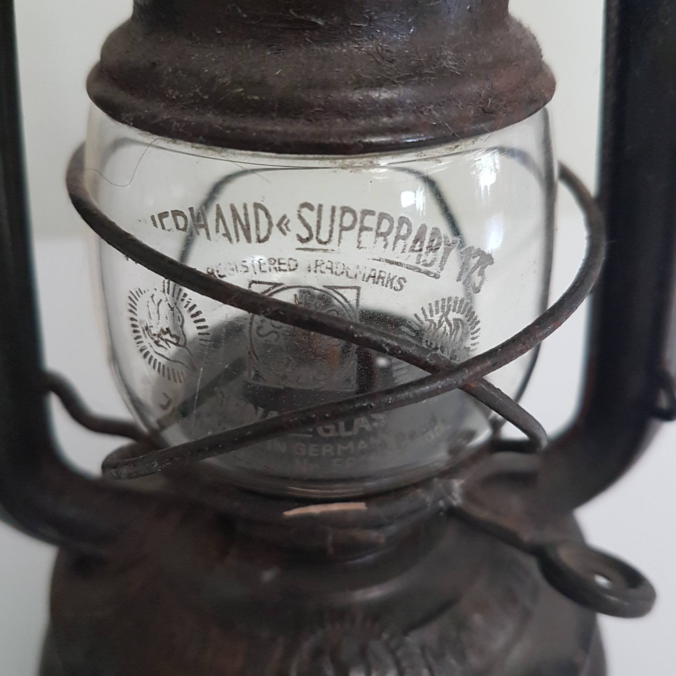 Antique German Lantern FeuerHand Superbaby 175 – Wainfleet Trading