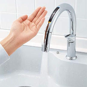 SF-NB471SX | 格安・激安 リクシル(INAX)水栓金具キッチン用 タッチ