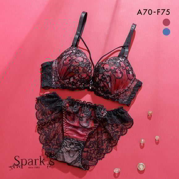 スパークス ダスティクロスコード ブラジャー ショーツ セット