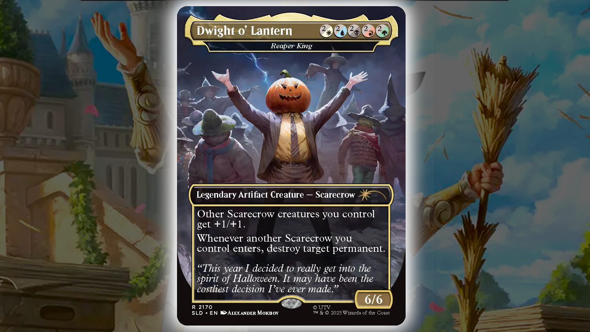 We're getting The Office MTG cards, because no one is safe from