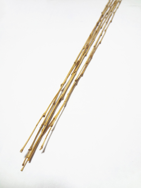 和竿・釣竿製作竹材のべ竿タイプ”極細1本素材【布袋竹短材】