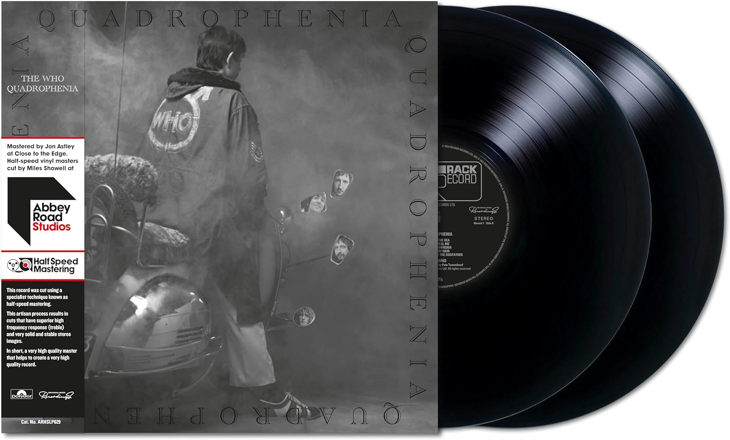 Quadrophenia Limited Half Speed Master 180gram Vinyl 2LP Set