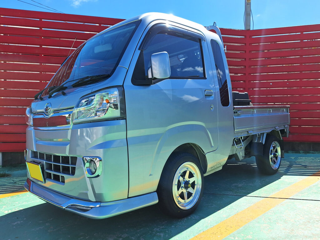 ダイハツ ハイゼットジャンボ LONGCHAMP XR-4 14×6J MAXTREK 155/55R14