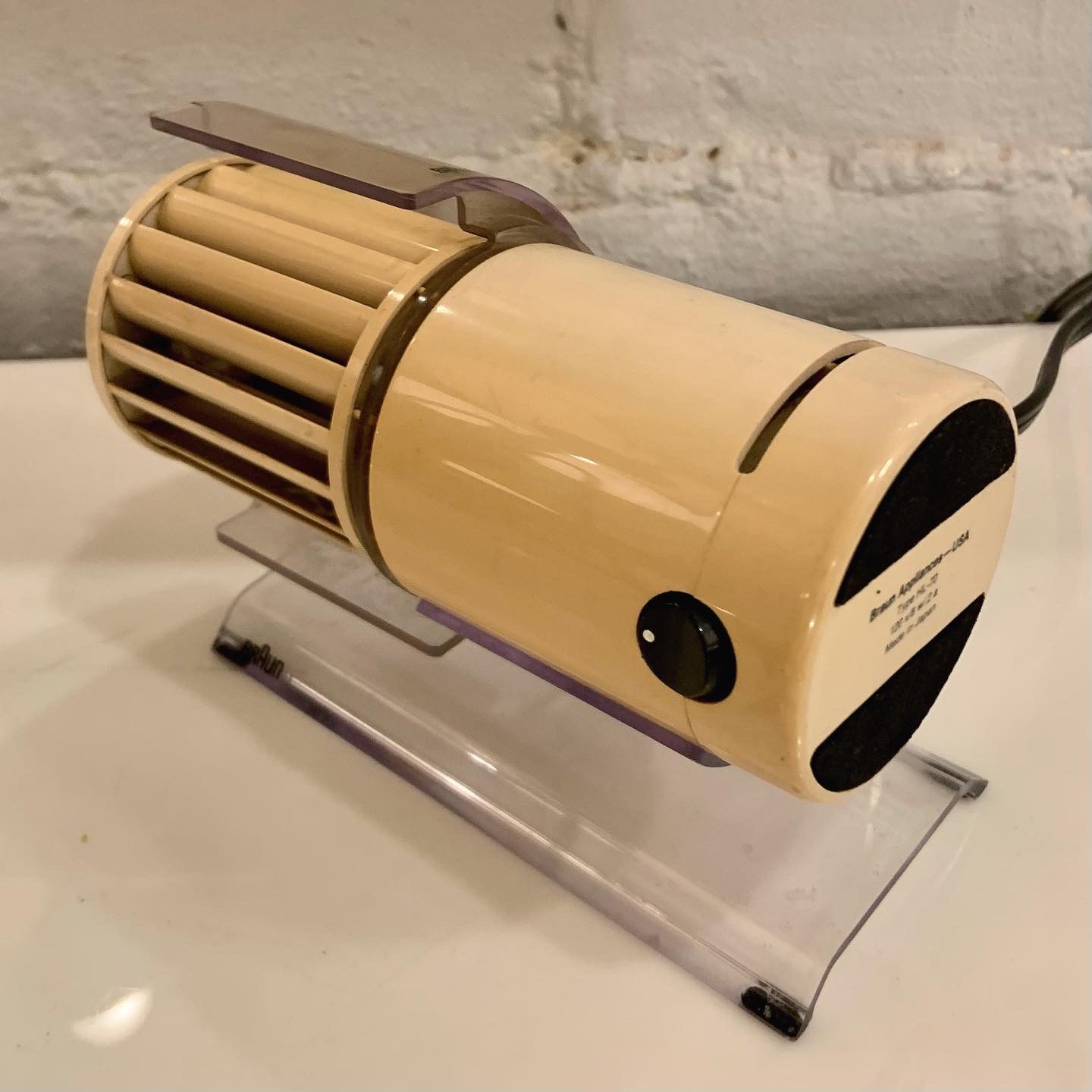 Braun HL 70 Desk Fan by Reinhold Weiss – Mid-Century Modern