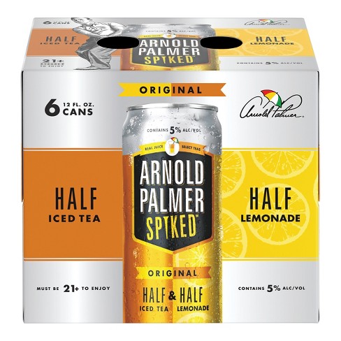Arnold Palmer Spiked Half & Half 6pk - 12oz Cans – White Horse