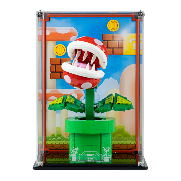 Display Case for LEGO® Super Mario™ Piranha Plant (71426) — Wicked