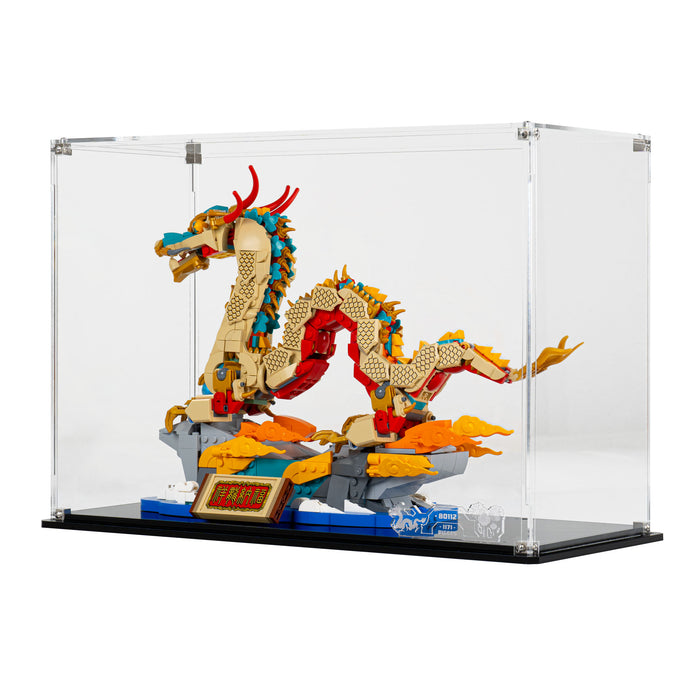 Display Case for LEGO® Spring Festival Auspicious Dragon (80112