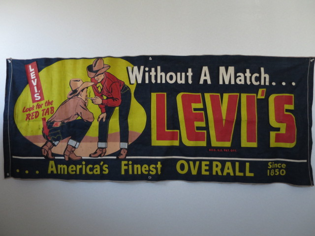 50'S LEVI'Sデニムバナー1 WICKED