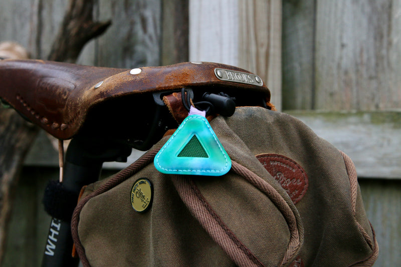 MIN-NANO × PORTER Blue Lug MN Reflector Blue Lug Mini Triangle