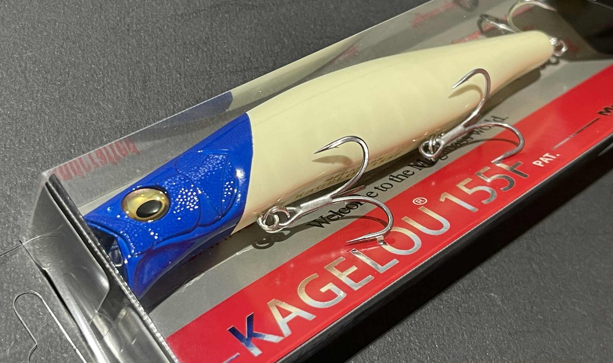 メガバス カゲロウ155F BLUE HEAD 直営店限定 25年大阪商談会限定