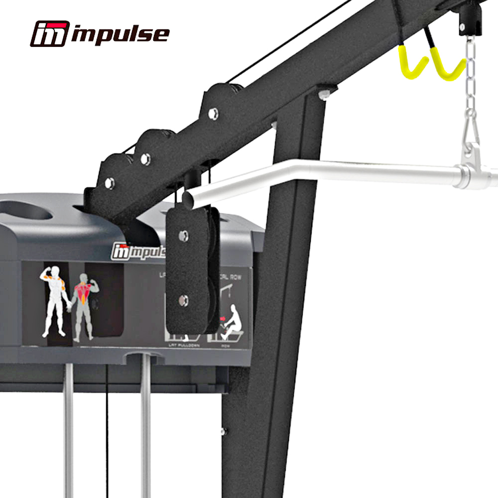 ラットプルダウン / バーティカルロー | 広背筋、僧帽筋、大円筋など