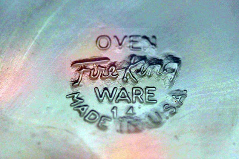 ファイヤーキング（Fire-King) プレート