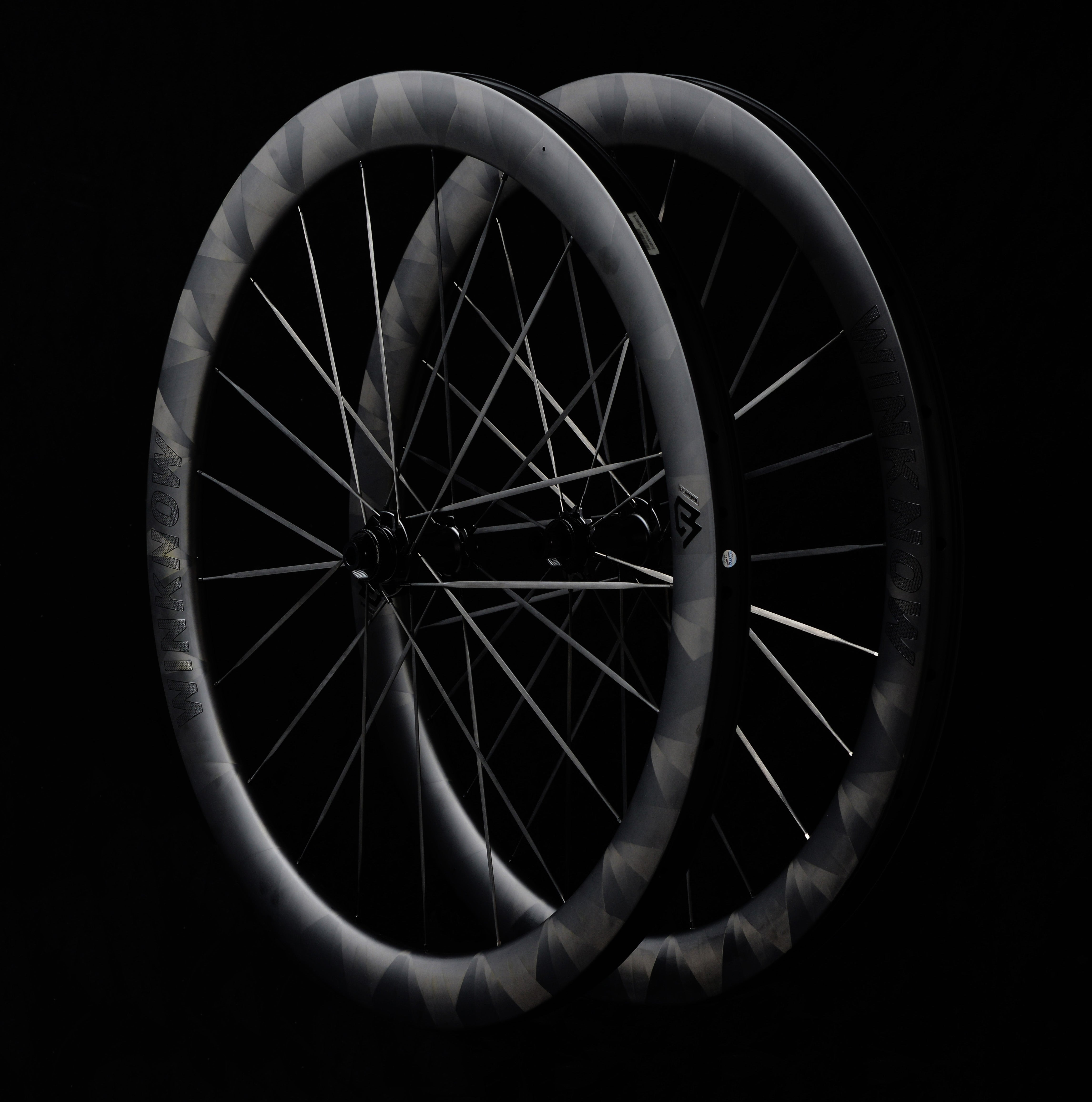 WinKnow クラシックカーボンスポークホイールセット FC50 ディスク