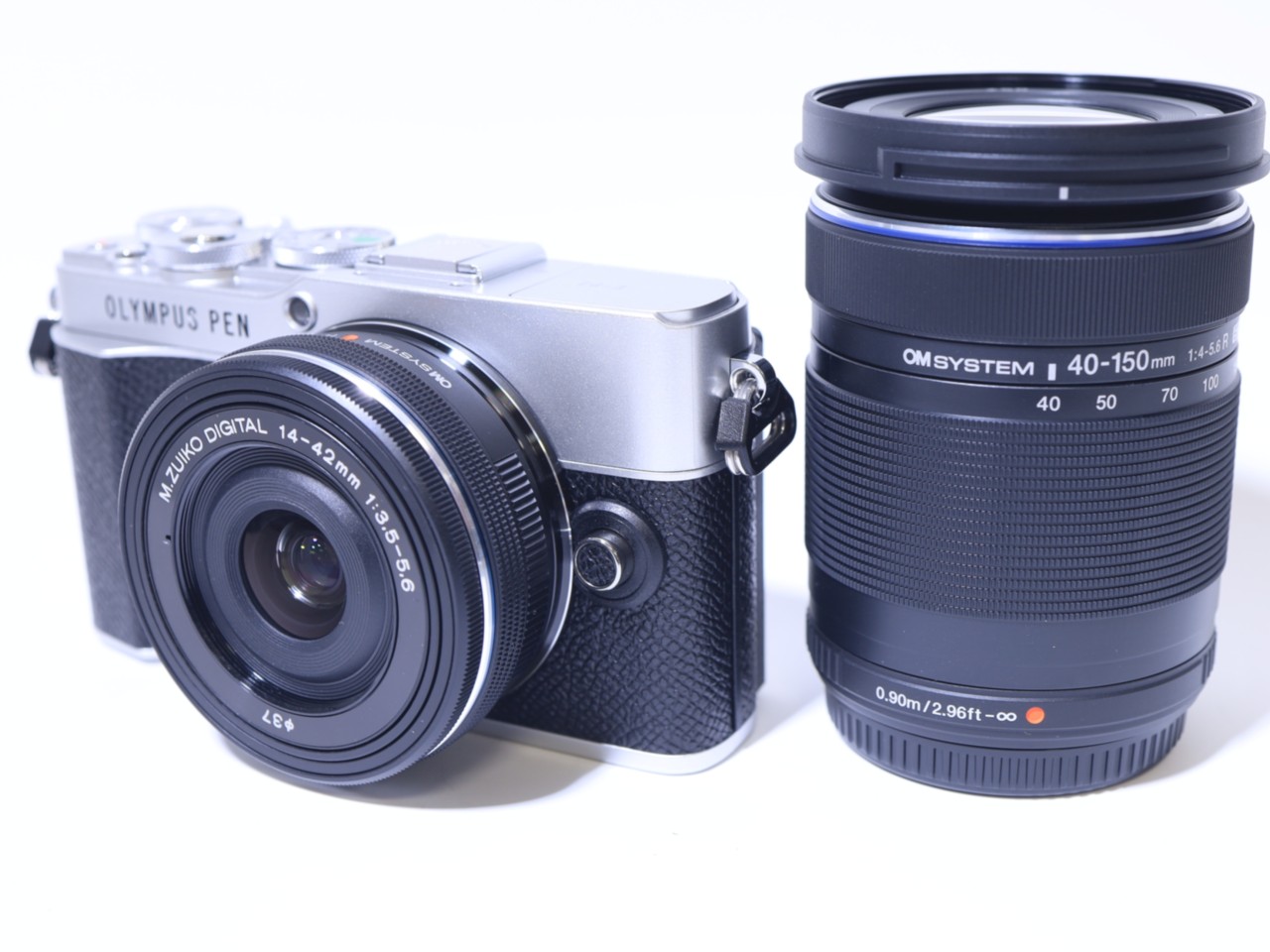 OLYMPUS PEN E-P7 EZダブルズームキット [シルバー] 中古価格比較