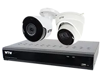 公式塚本無線】防犯カメラセット 800万画素 POE給電 WTW-NV256EP2 WTW