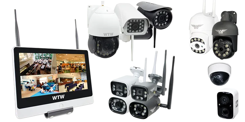 公式WTW塚本無線】日本製 防犯カメラと録画機 DVR