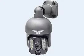 WTW塚本無線公式】みてるちゃんWSP WIFIソーラーPTZ 低照度カメラ