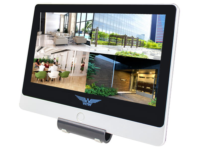 500万画素 XPoE IPCシリーズ 12インチモニター内蔵 8ch/16chデジタル