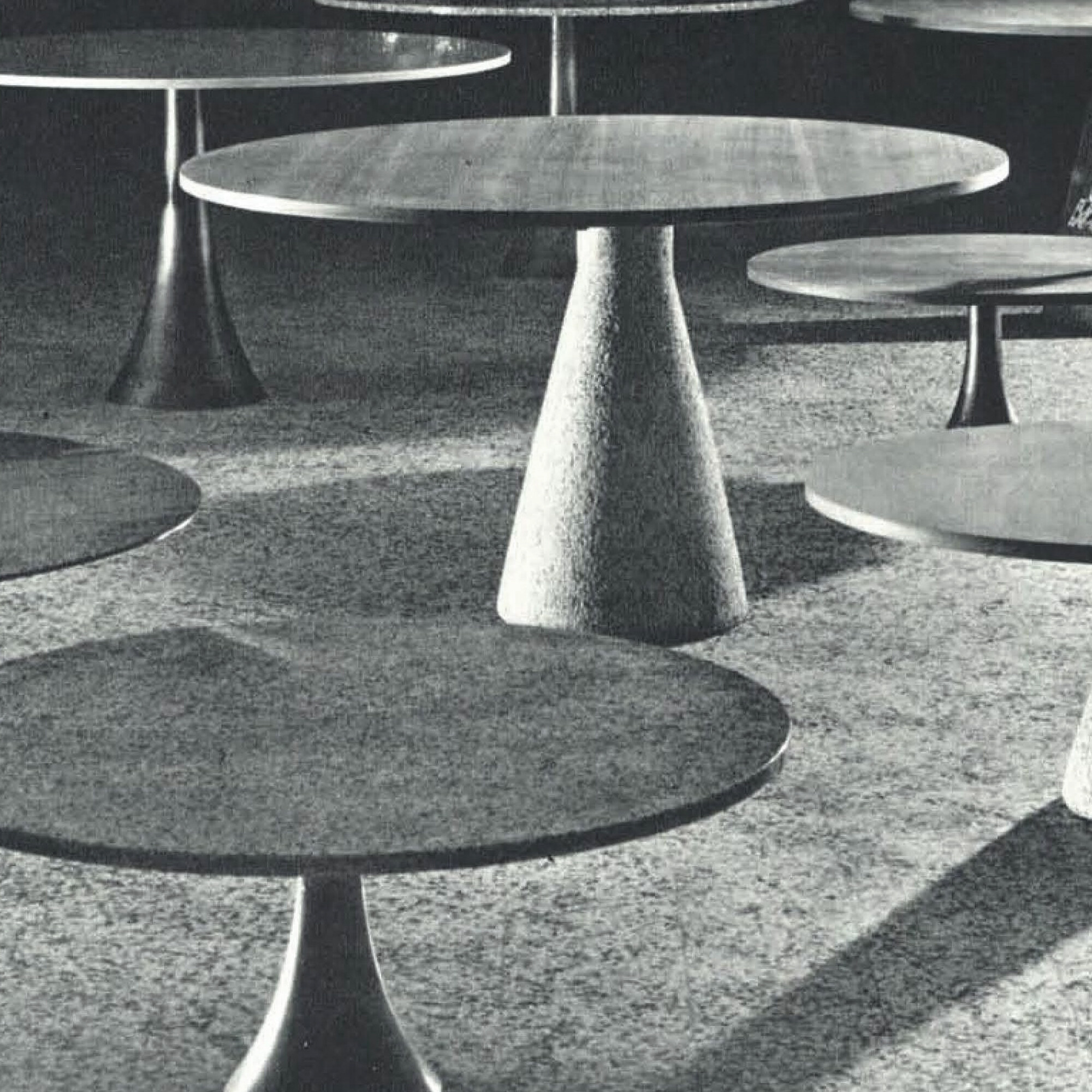 203: ANGELO MANGIAROTTI, Rare coffee table < Casati Gallery