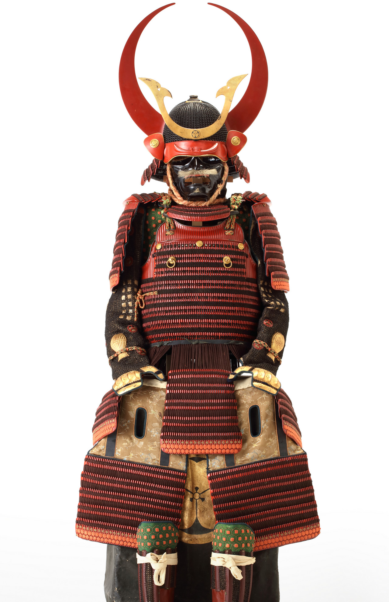 朱本小札黒糸威二枚胴具足／ホームメイト