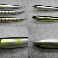 Rayルアーさんより、Rayペンシル75mm＆65mmが入荷いたしました