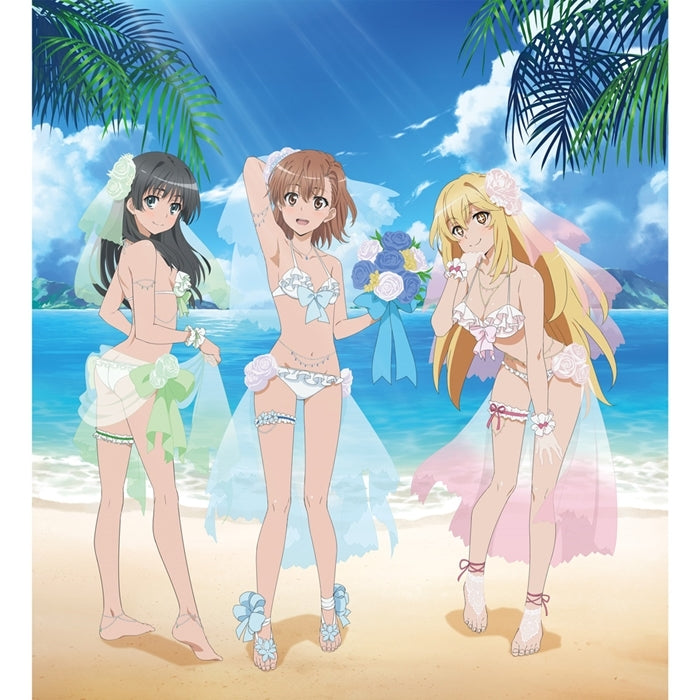 とある科学の超電磁砲T』よりウエディング水着姿の美琴・涙子・操祈の