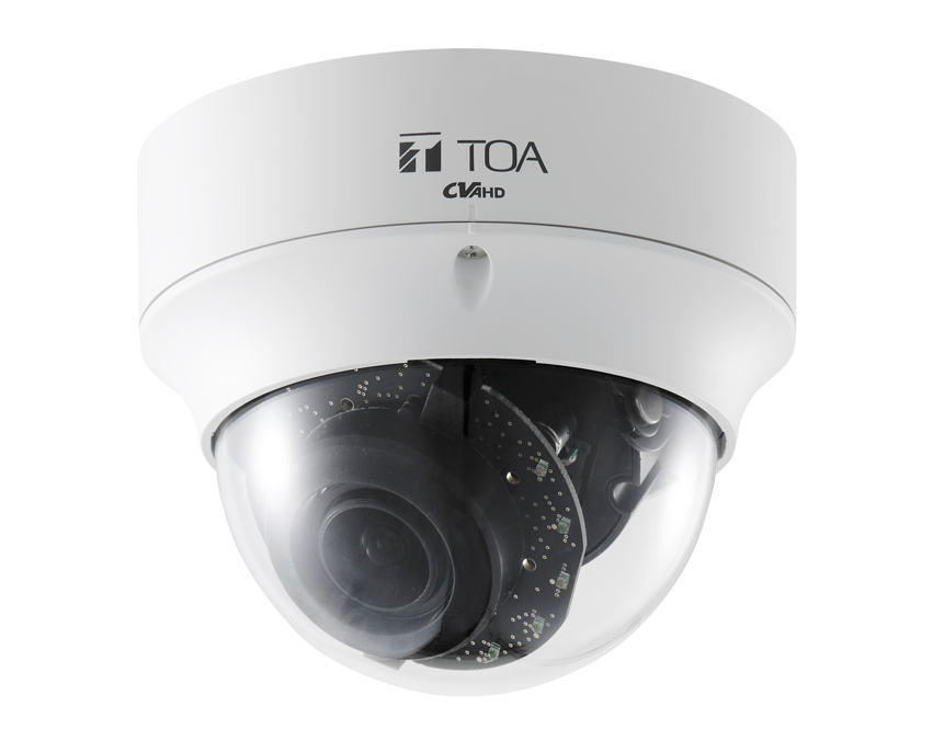商品データダウンロード:4Mドーム型赤外AHDカメラ (AH-C2200R3