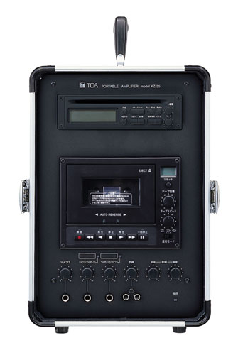 商品データダウンロード:移動用PAアンプ 20W スピーカー付 (KZ-25