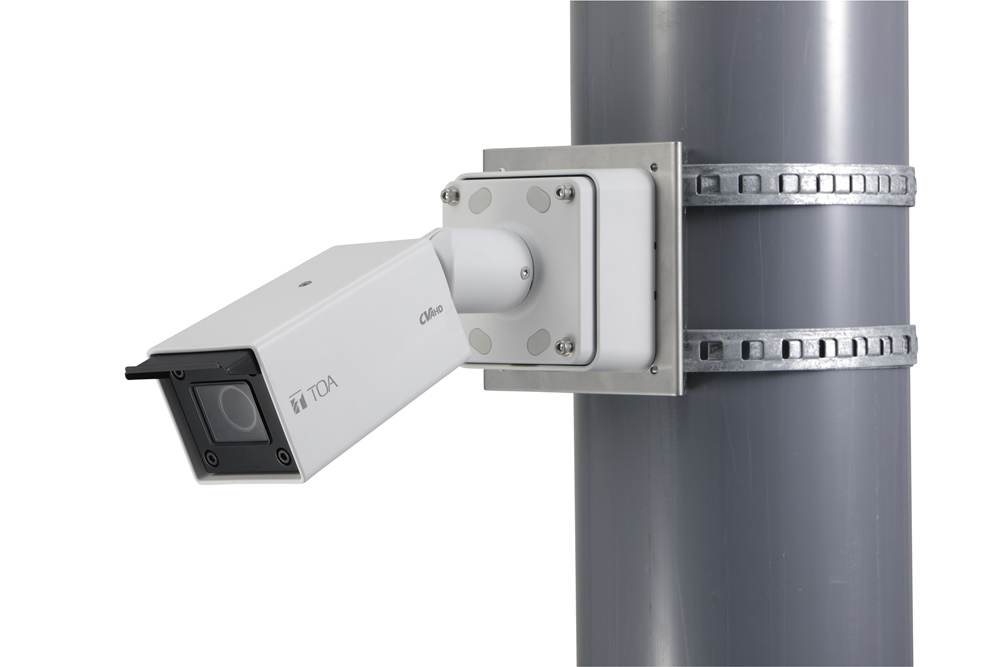 商品データダウンロード:屋外カメラポール取付金具 (C-BC450PM) | 商品