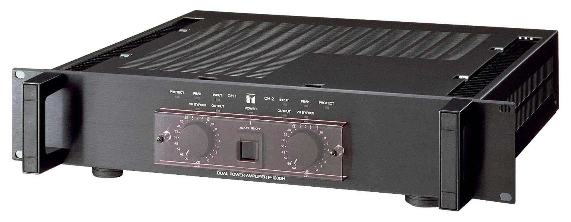 パワ－アンプ 120W×2ch－H (P-120DH) | TOA株式会社