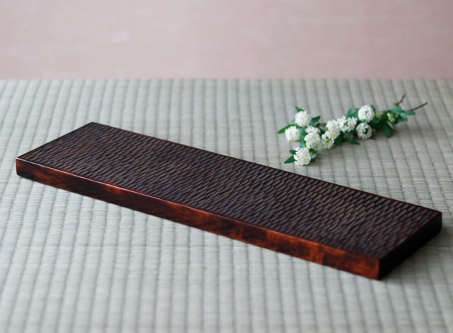 香川漆器 トレイ【砥部工房 からくさ】