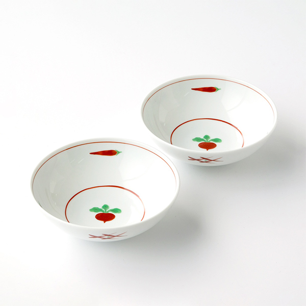 たち吉] 赤絵かぶら 小鉢: ネットデパート｜トキハオンラインショップ