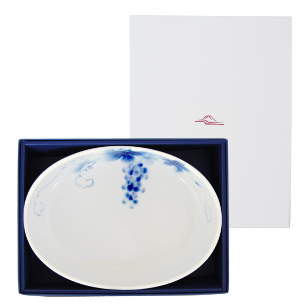 深川製磁] ブルーワイナリー パスタ皿: ネットデパート｜トキハ