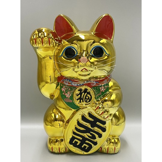 招き猫 金 カテゴリ商品一覧│株式会社梅月冨本人形園｜元祖招き猫の店