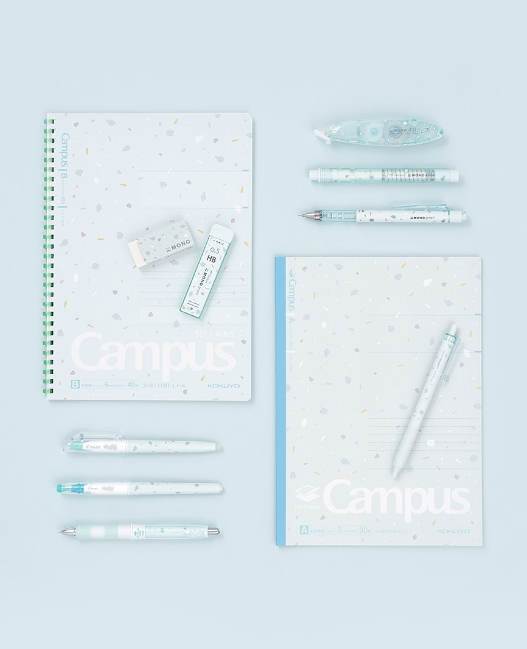 MONO × Campus ×Dr.Grip FRIXION シアーストーン | 株式会社 トンボ鉛筆