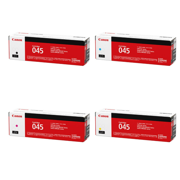 キヤノン トナーカートリッジ 045 純正トナー □4色セット【小容量