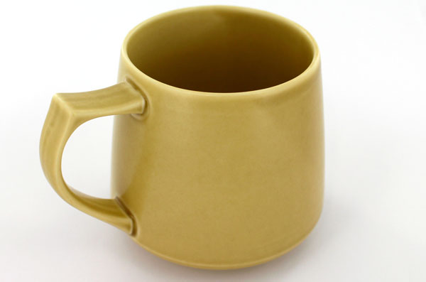 cores コレス キキマグ イエロー（黄瀬戸） 320ml 美濃焼きの