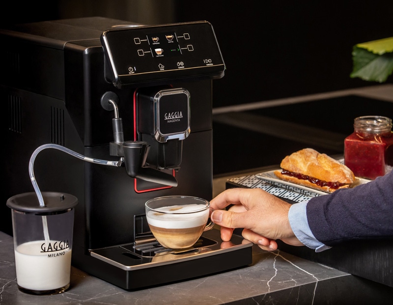 Gaggia ガジア 全自動エスプレッソマシン マジェンタ ミルク SUP051P