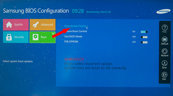 Reset Windows 10 Password on Samsung Galaxy TabPro S Tablet