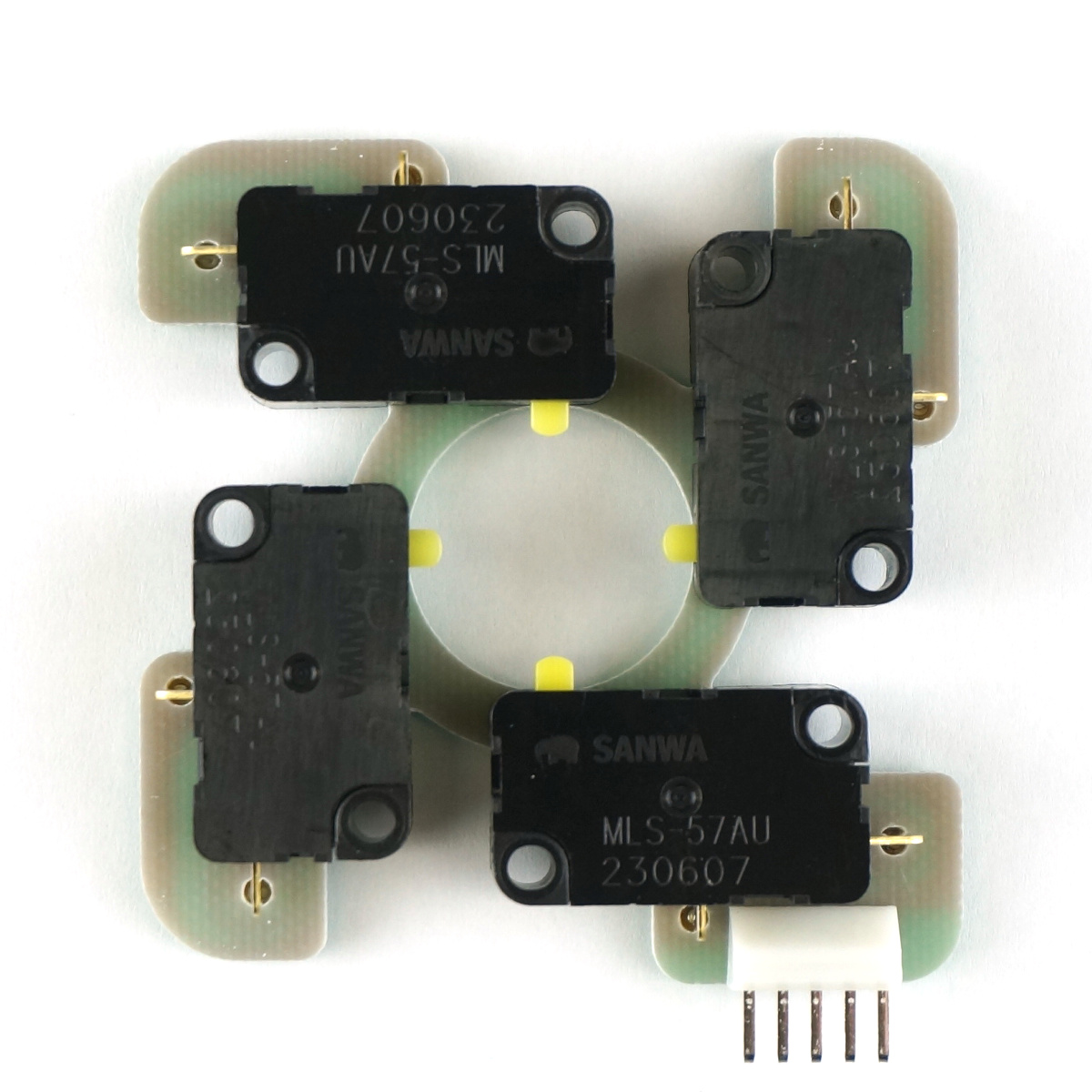 三和電子】 ☆静音☆ マイクロリーフスイッチ付プリント基板 (JLX、JLF