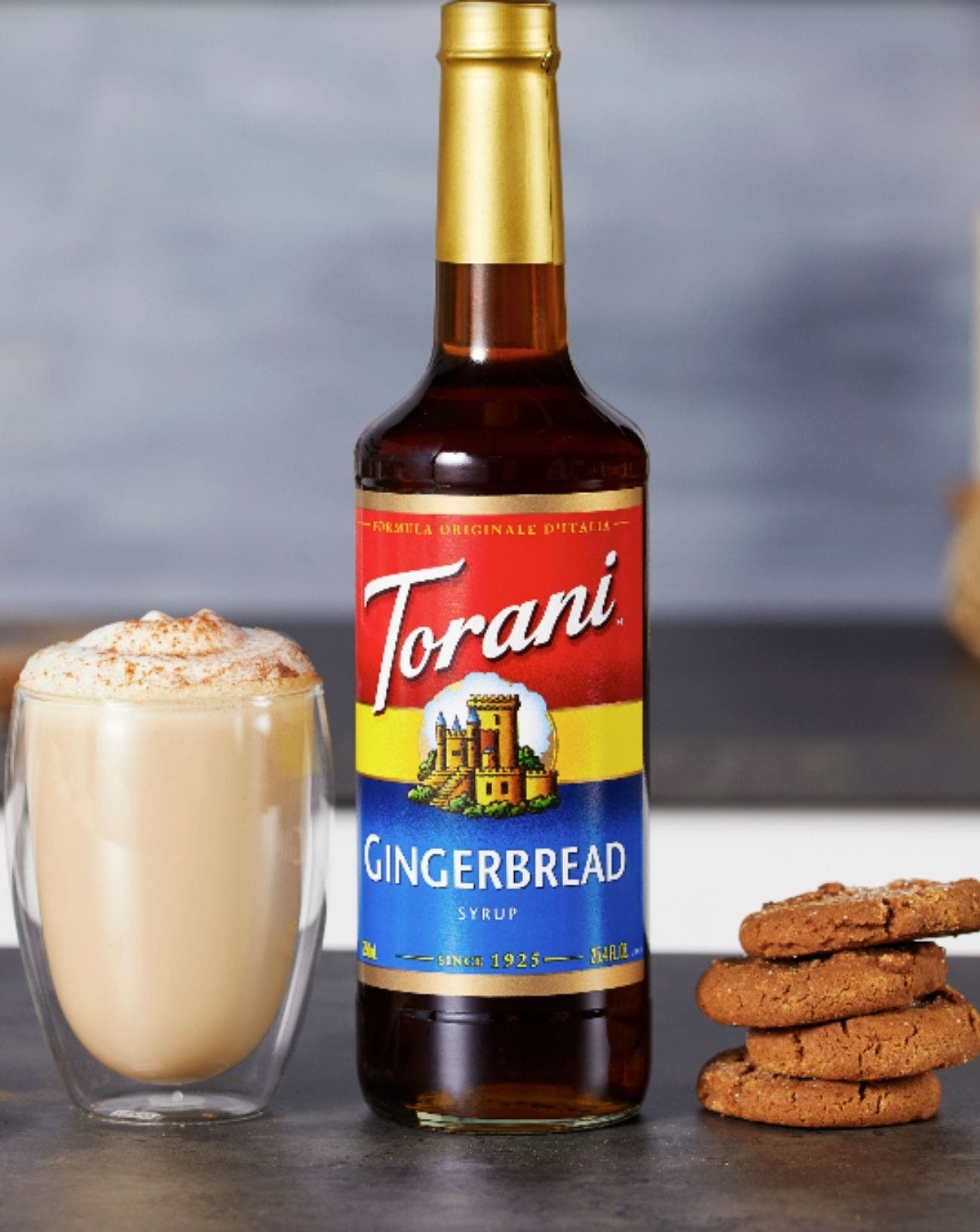 Frosted Gingerbread Latte Recipe | Torani