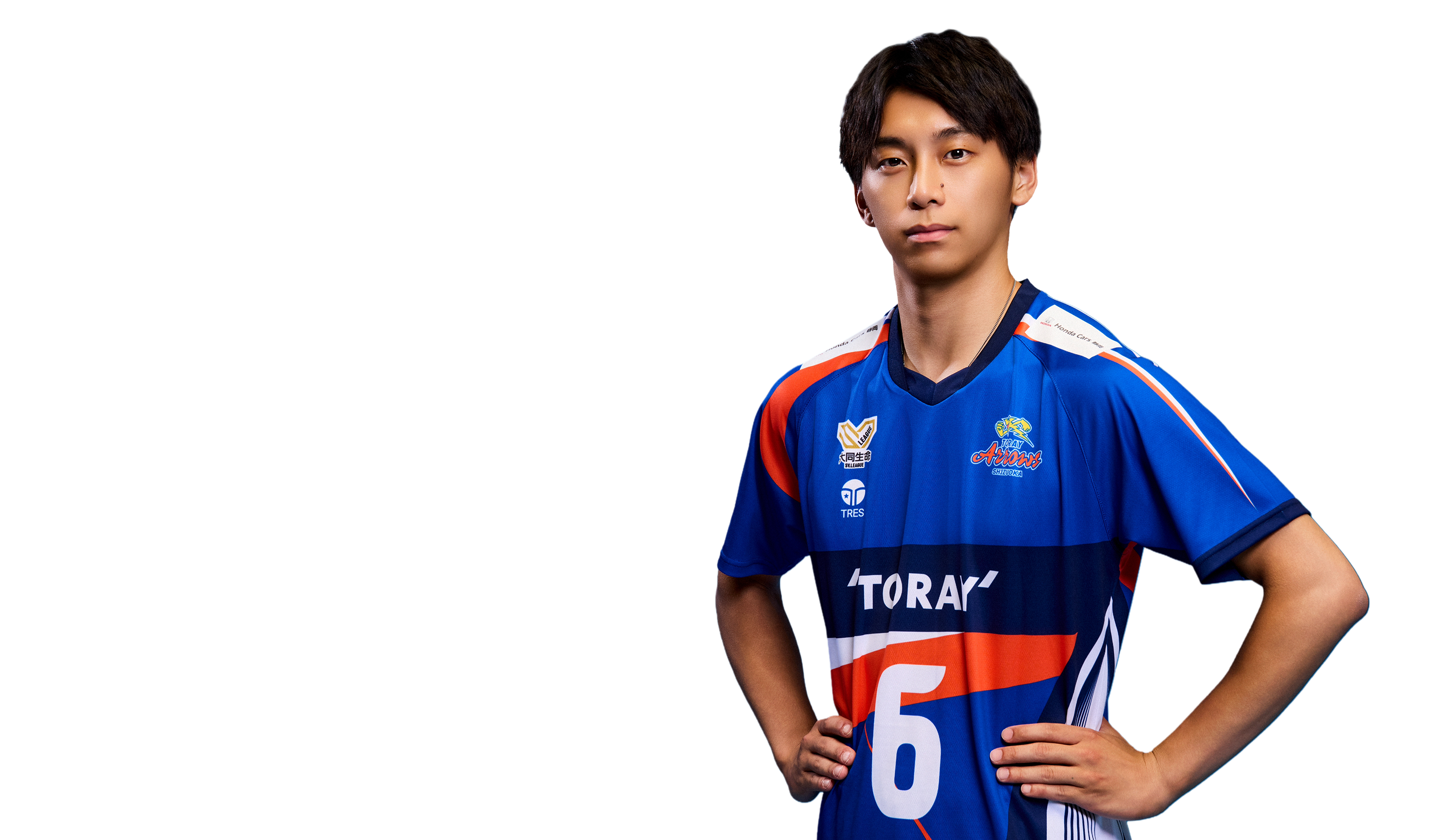 6 楠本 岳 | 選手紹介 | チーム・選手紹介 | 東レアローズ静岡 | TORAY