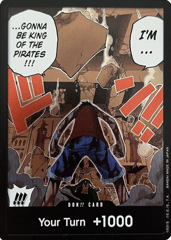 ドン!!カード【英語版】【ルフィVSクロコダイル】 - トレカマーケット